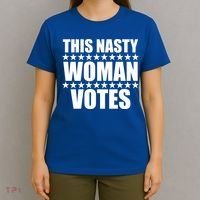 This Nasty Woman Votes T-Shirt thumb 4