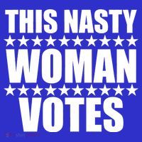 This Nasty Woman Votes Tumbler thumb 3