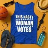 This Nasty Woman Votes Tank Top thumb 4