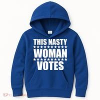 This Nasty Woman Votes Kids Hoodie thumb 0