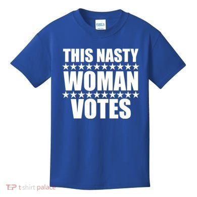 This Nasty Woman Votes Kids T-Shirt