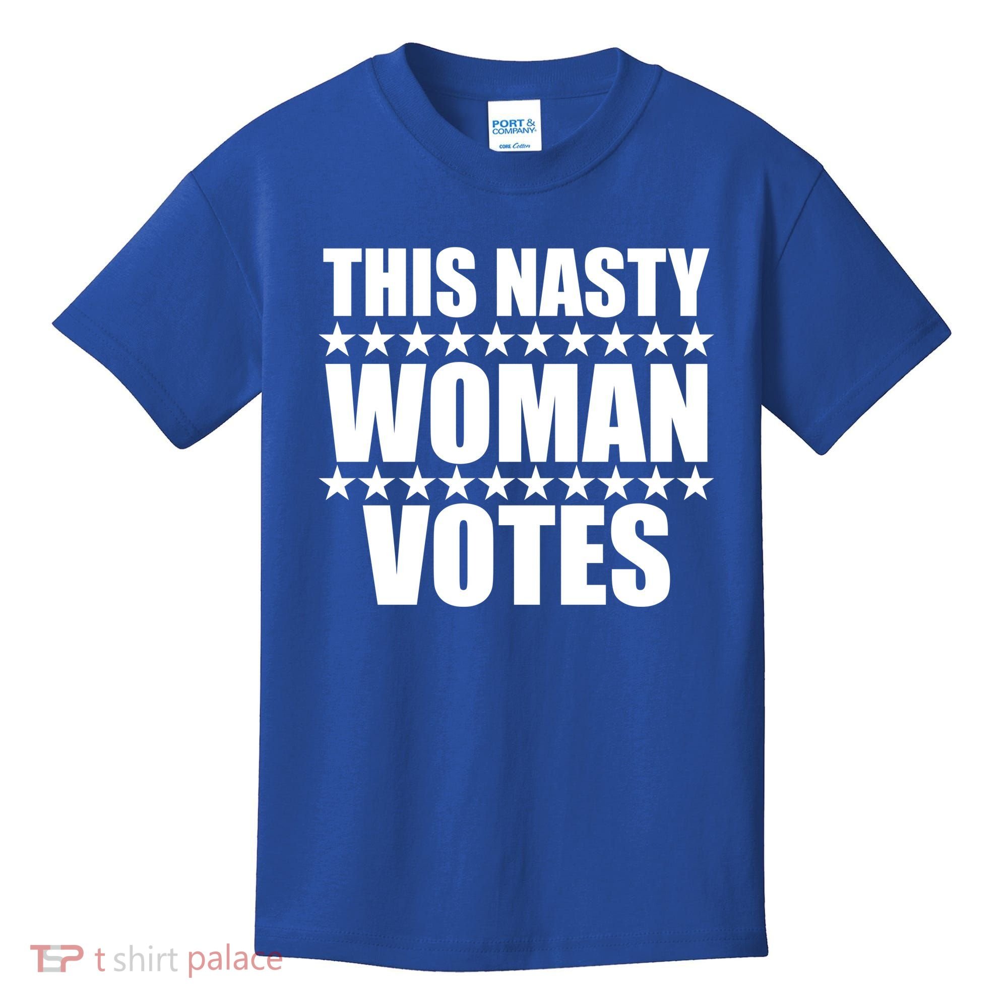 This Nasty Woman Votes Kids T-Shirt
