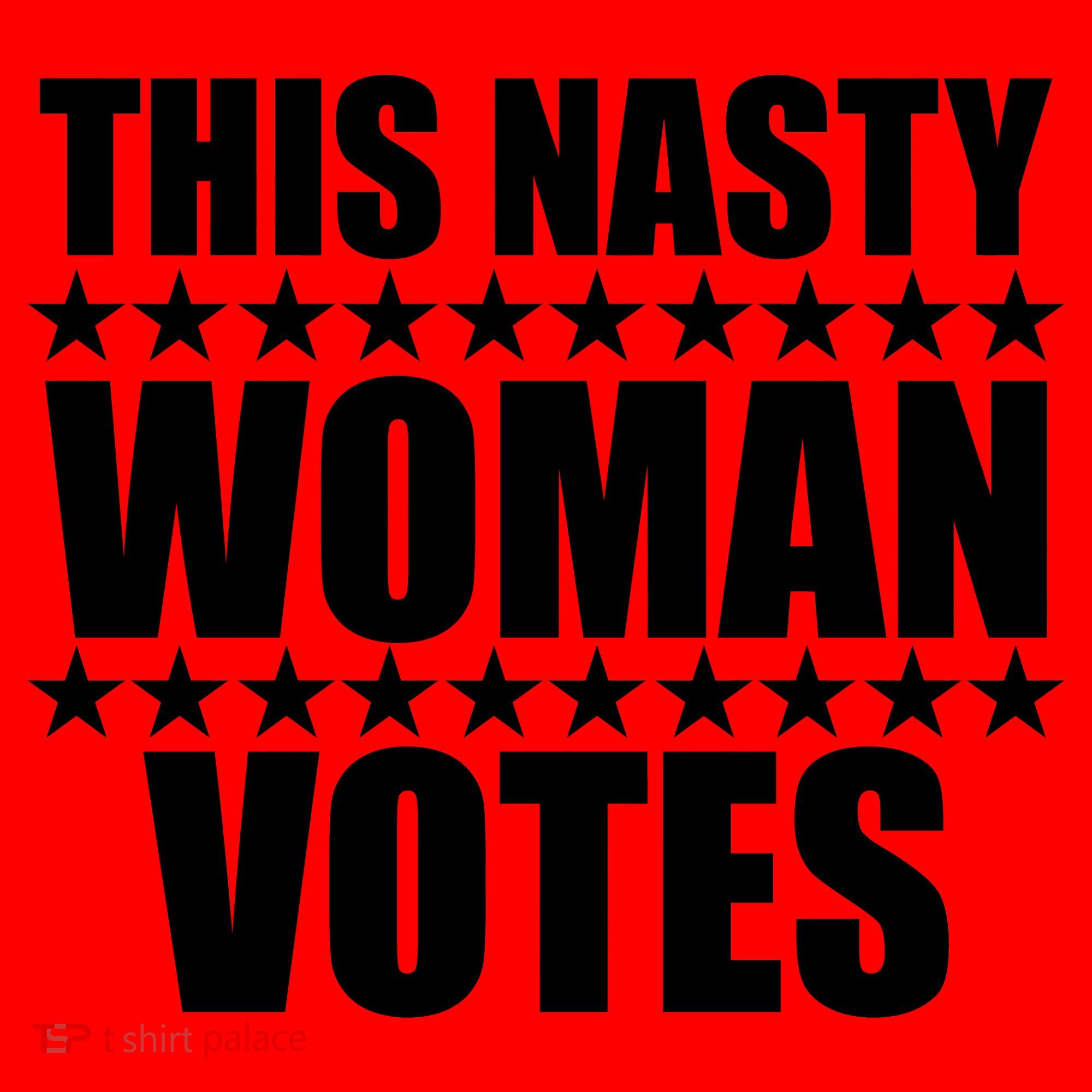 This Nasty Woman Votes Santa Hat