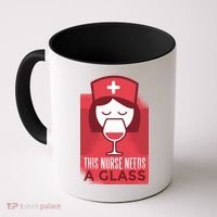 This Nurse Needs A Glass Coffee Mug thumb 0
