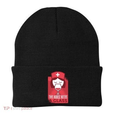 This Nurse Needs A Glass Beanie