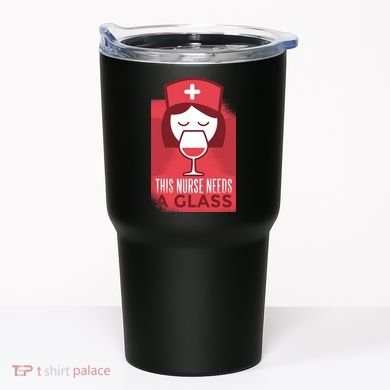 This Nurse Needs A Glass Tumbler