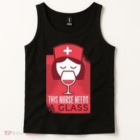 This Nurse Needs A Glass Tank Top thumb 2