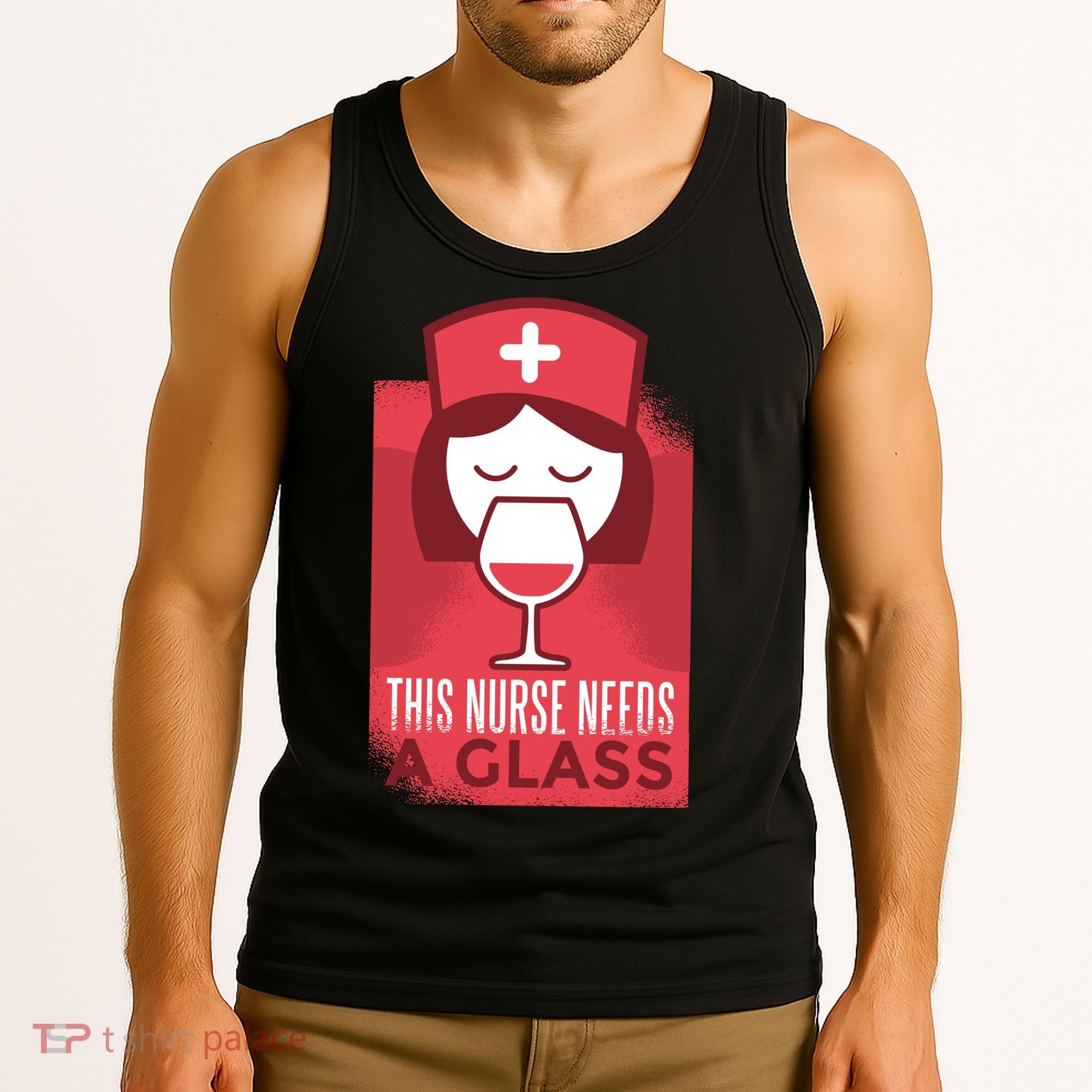This Nurse Needs A Glass Tank Top