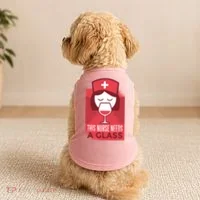 This Nurse Needs A Glass Doggie Tank thumb 2