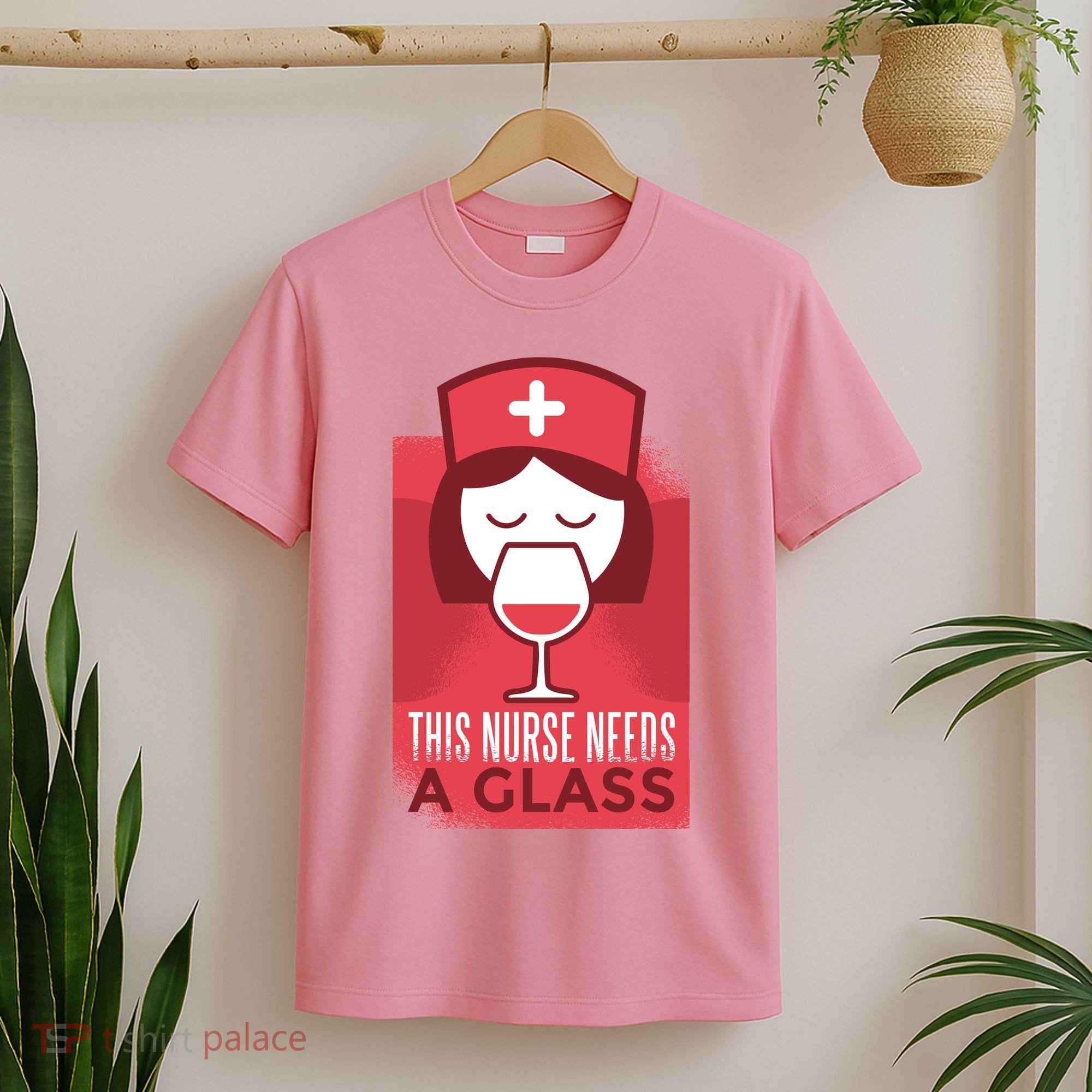 This Nurse Needs A Glass T-Shirt