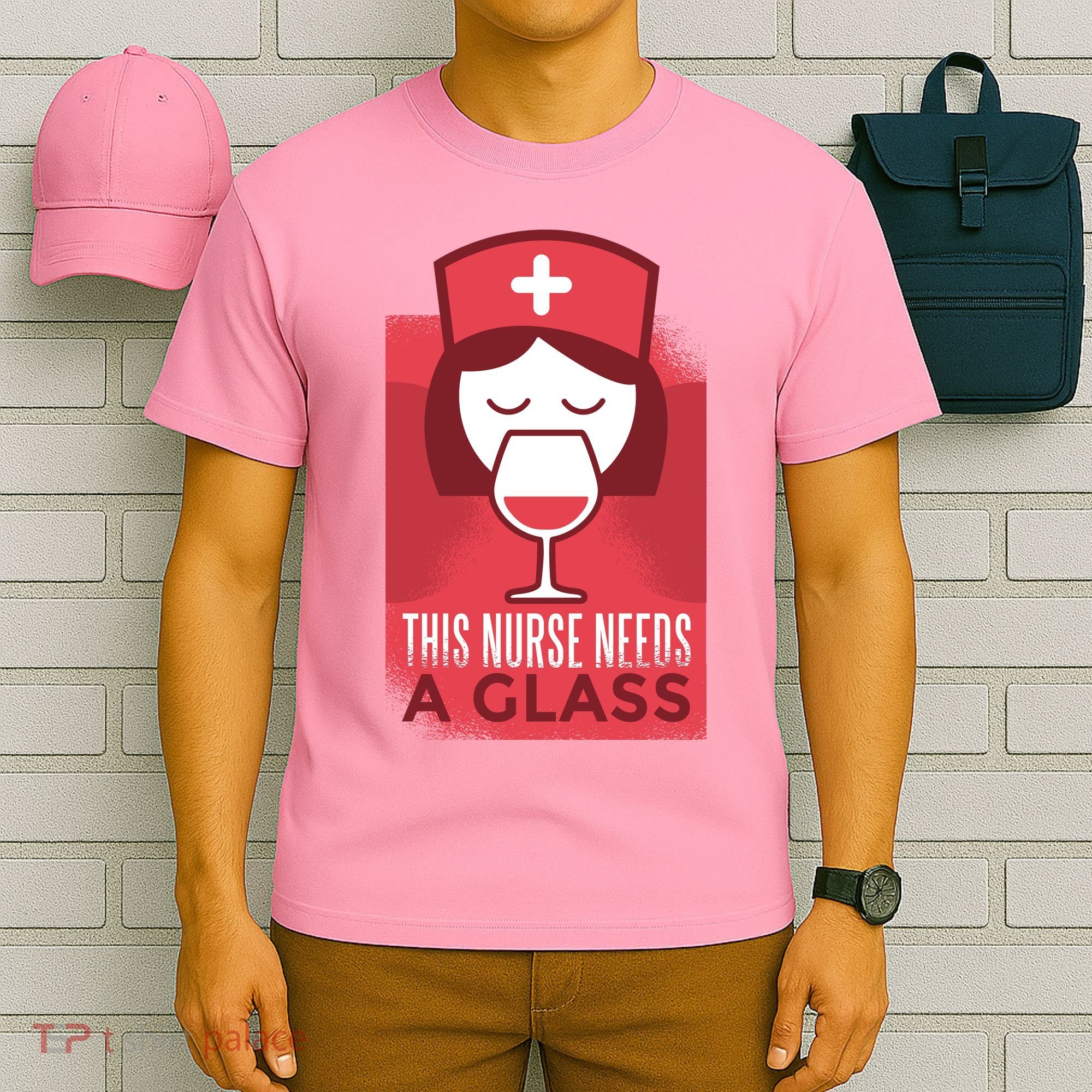 This Nurse Needs A Glass T-Shirt