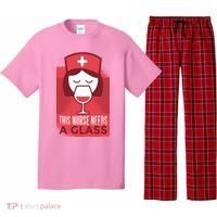 This Nurse Needs A Glass Pajama Set thumb 0