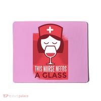 This Nurse Needs A Glass Mousepad thumb 0