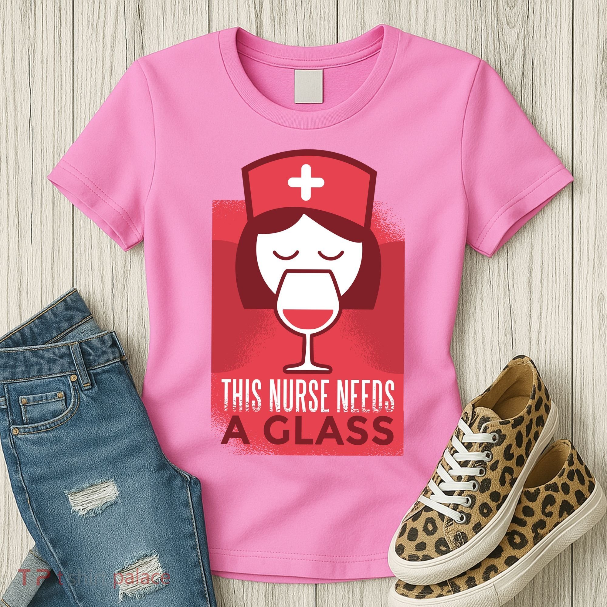 This Nurse Needs A Glass Women's T-Shirt