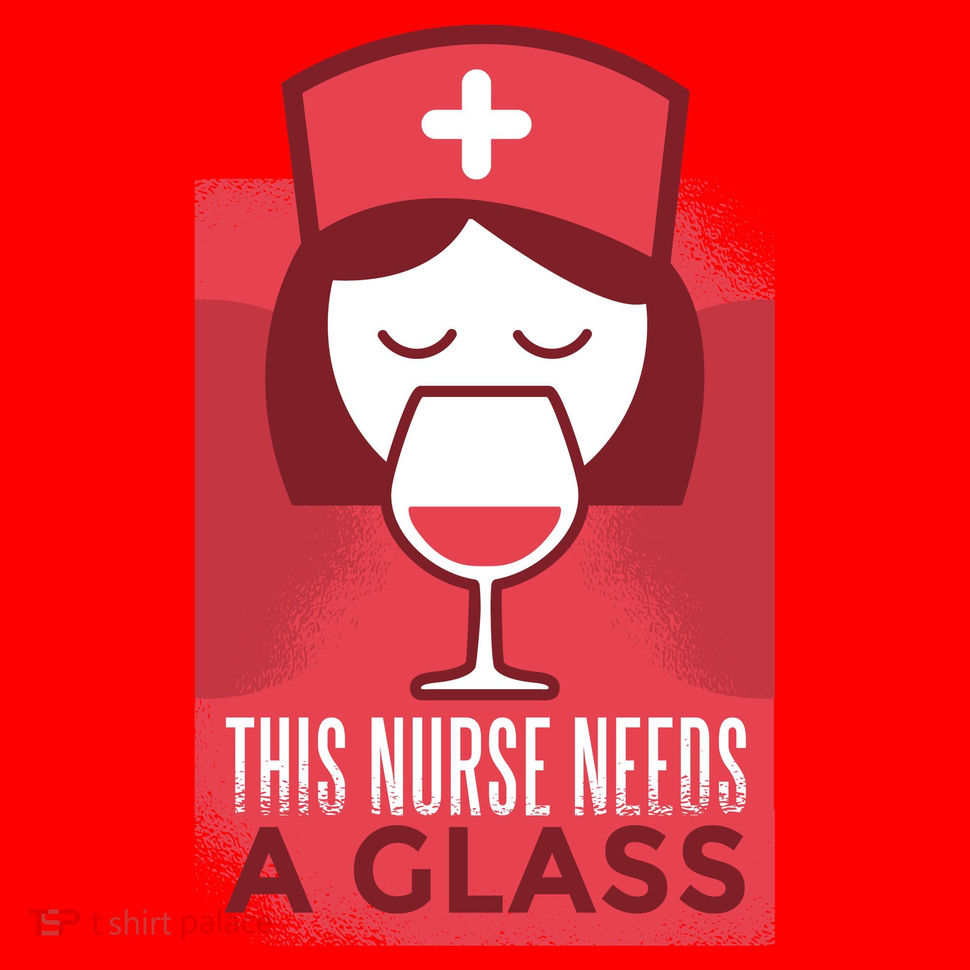 This Nurse Needs A Glass Santa Hat