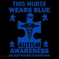 This Nurse Wears Blue For Autism Awareness Coffee Mug thumb 5