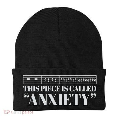 This Piece Is Called Anxiety Funny Beanie