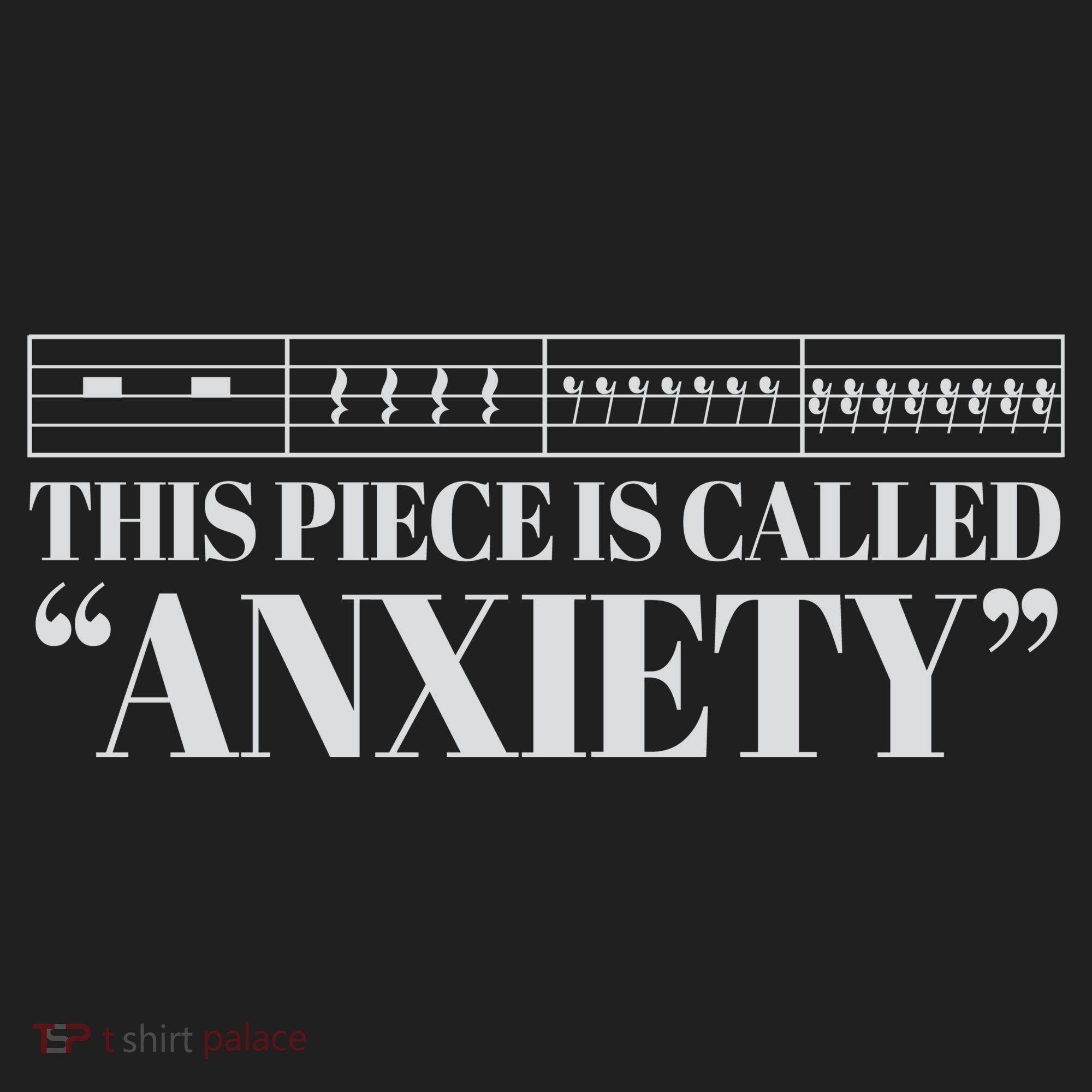 This Piece Is Called Anxiety Funny Beanie