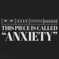 This Piece Is Called Anxiety Funny Golf Towel thumb 3