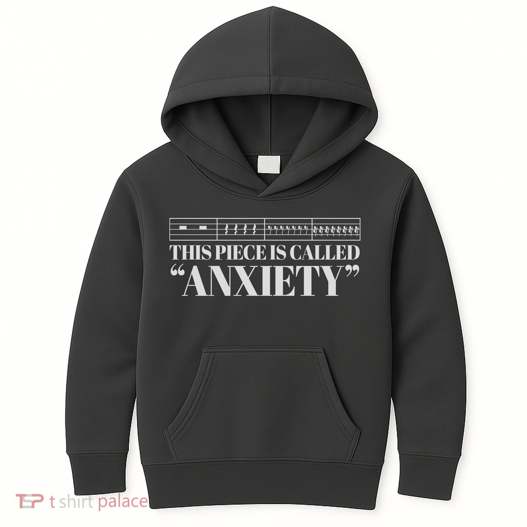This Piece Is Called Anxiety Funny Kids Hoodie