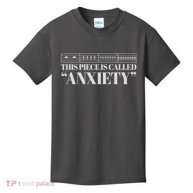 This Piece Is Called Anxiety Funny Kids T-Shirt