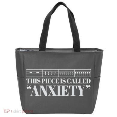 This Piece Is Called Anxiety Funny Tote Bag
