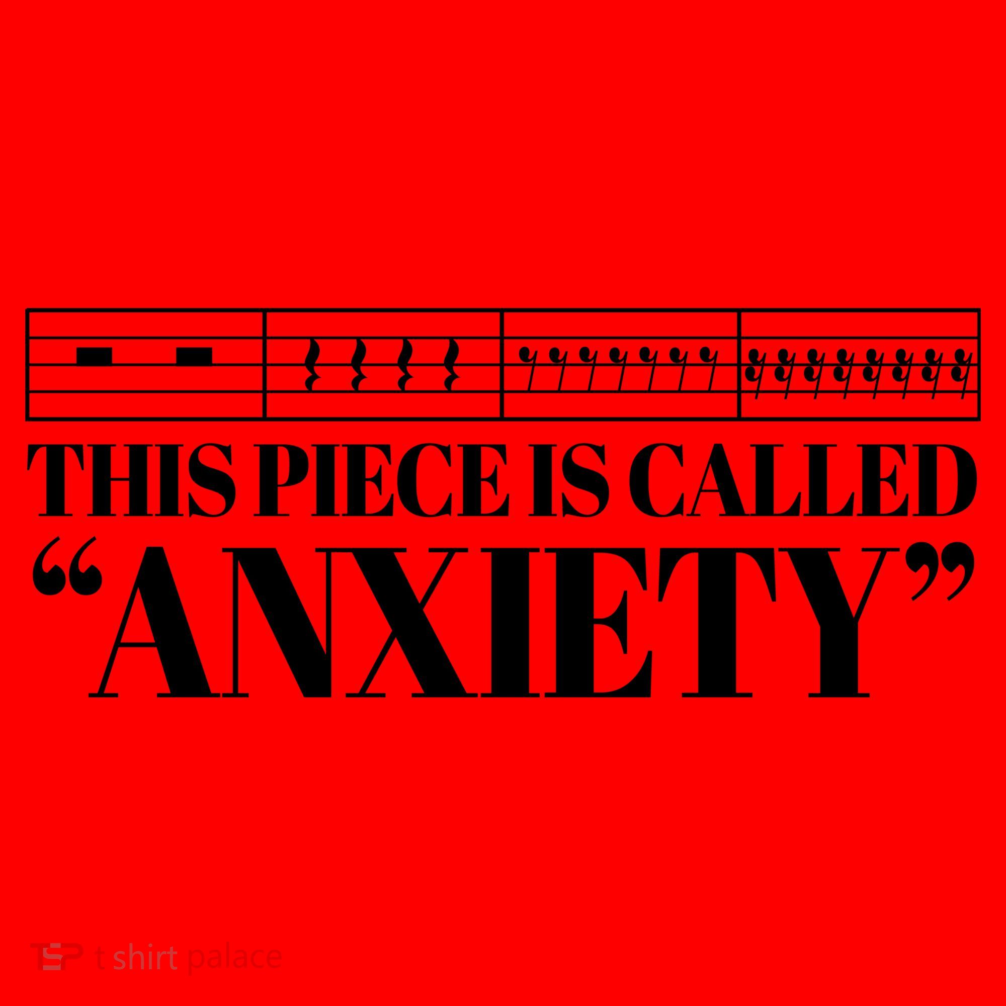 This Piece Is Called Anxiety Funny Santa Hat