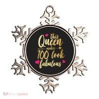 This Queen Makes 100 Look Fabulous  Ornament thumb 0