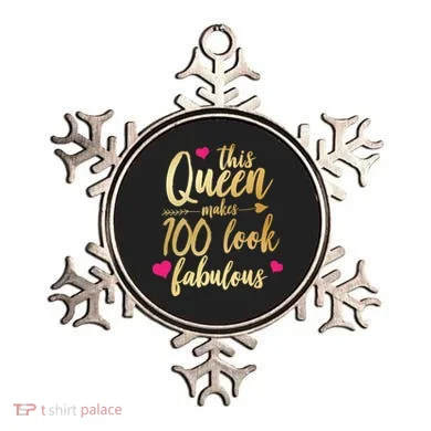 This Queen Makes 100 Look Fabulous  Ornament