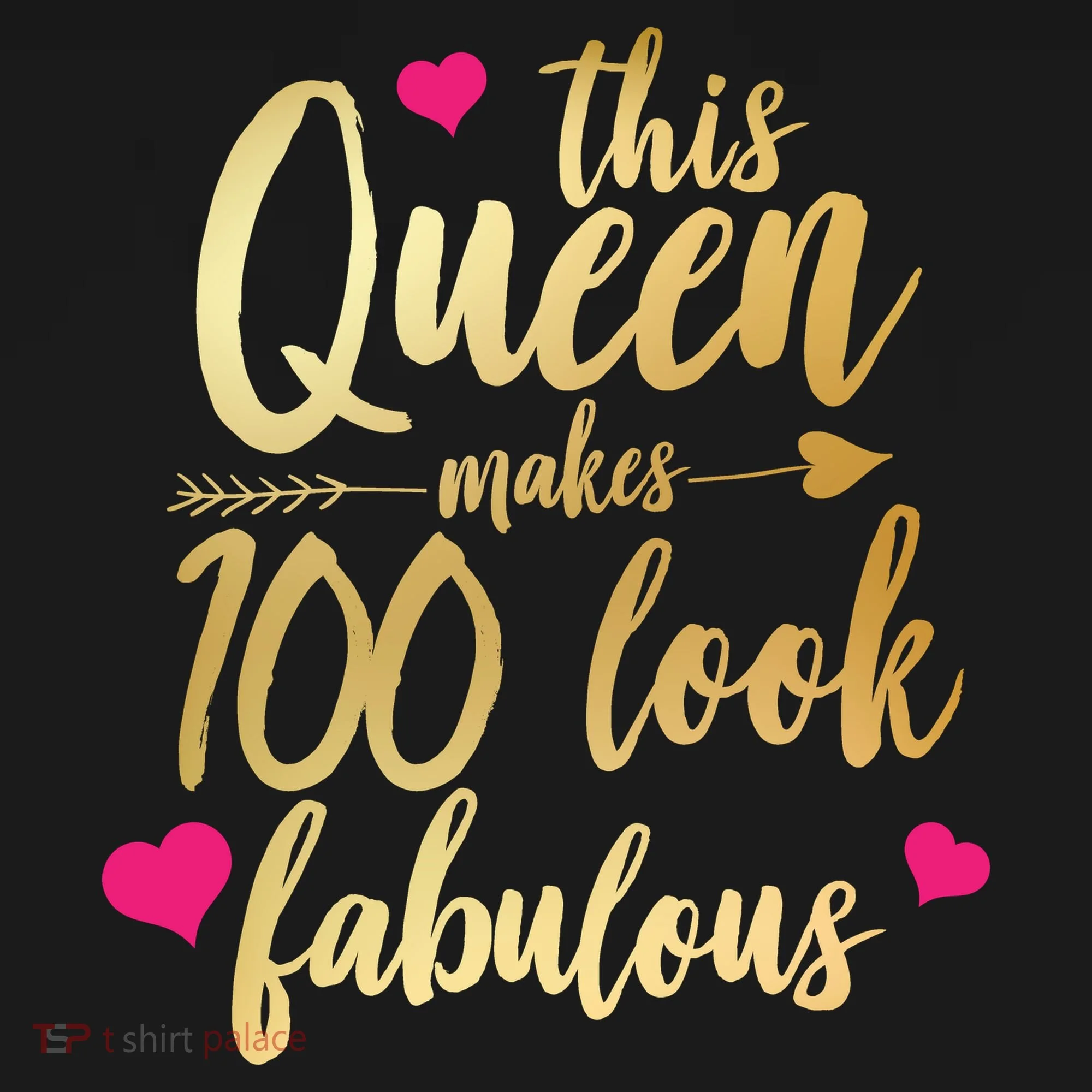 This Queen Makes 100 Look Fabulous  Kids Hoodie