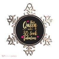 This Queen Makes 30 Look Fabulous  Ornament thumb 0