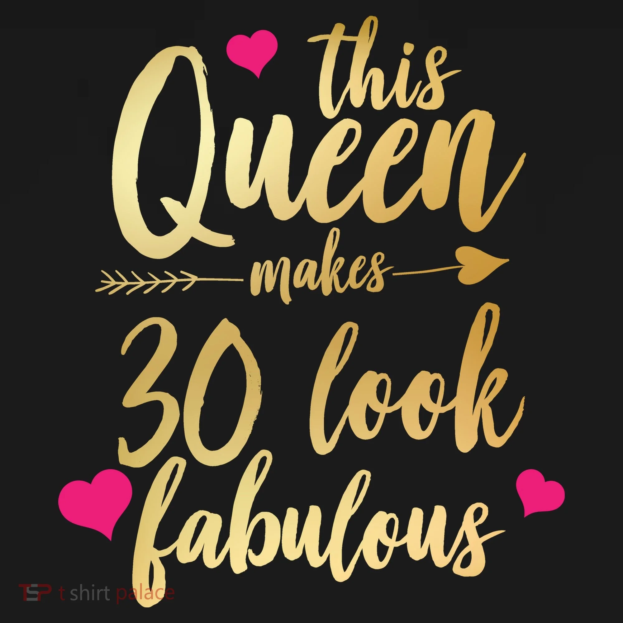 This Queen Makes 30 Look Fabulous  Toddler T-Shirt
