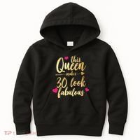 This Queen Makes 30 Look Fabulous  Kids Hoodie thumb 0