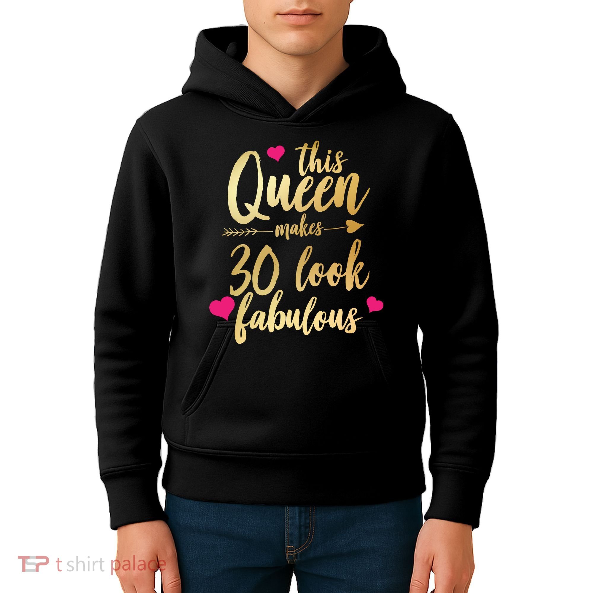 This Queen Makes 30 Look Fabulous  Kids Hoodie