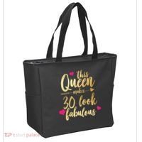 This Queen Makes 30 Look Fabulous  Tote Bag thumb 2
