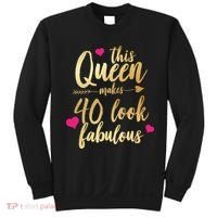 This Queen Makes 40 Look Fabulous  Sweatshirt thumb 0