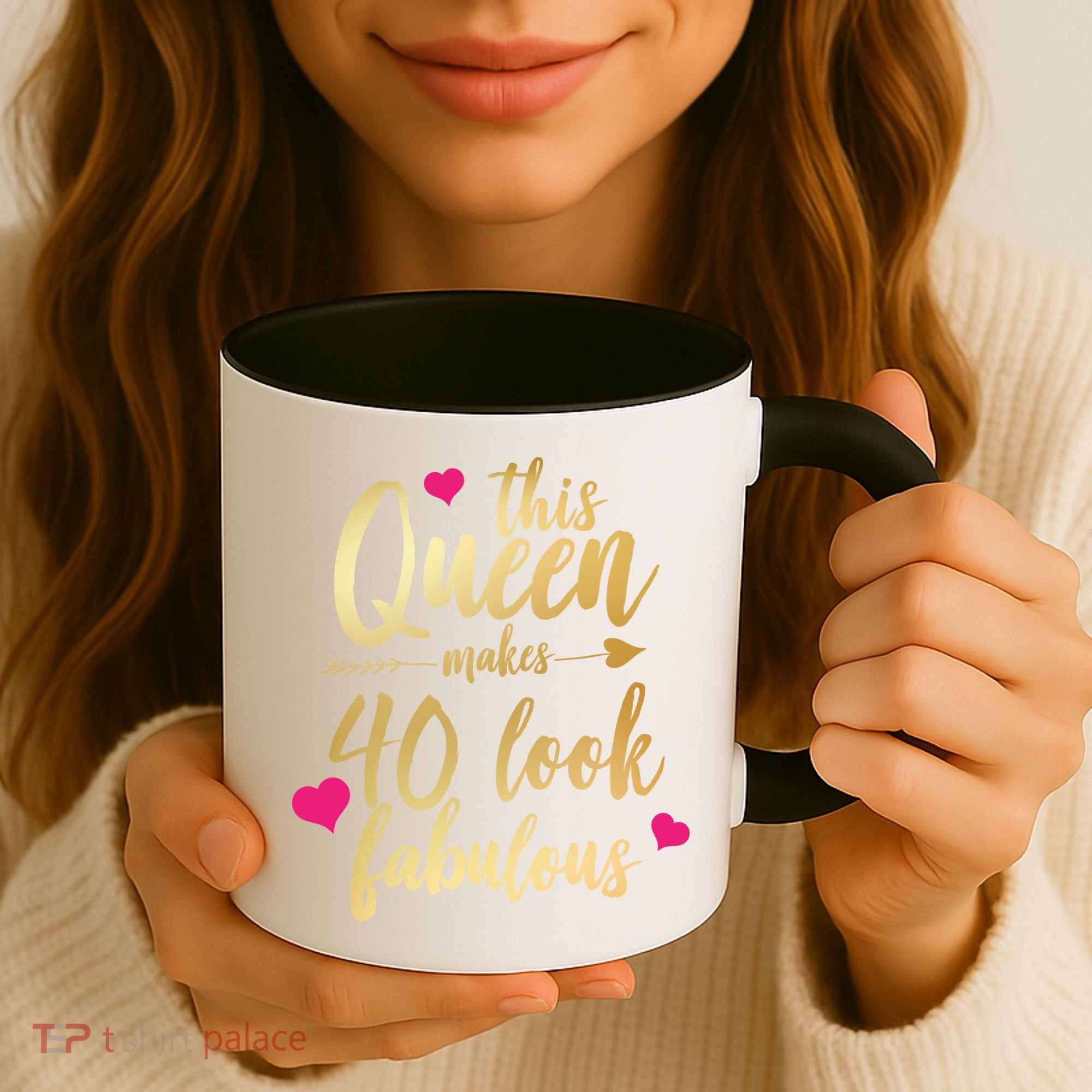 This Queen Makes 40 Look Fabulous  Coffee Mug