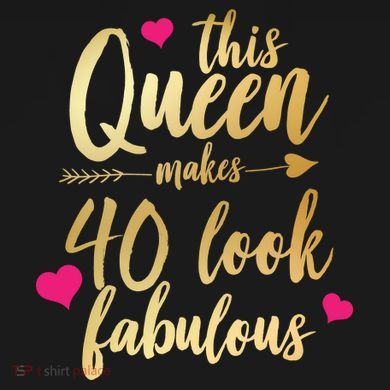 This Queen Makes 40 Look Fabulous  Performance Fleece Hoodie