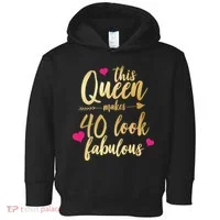 This Queen Makes 40 Look Fabulous  Toddler Hoodie thumb 0