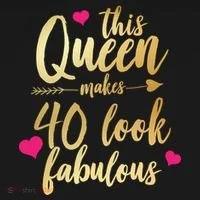 This Queen Makes 40 Look Fabulous  Toddler Hoodie thumb 2
