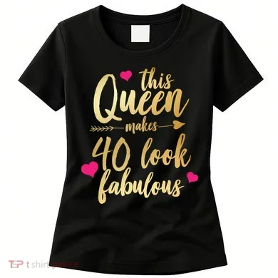 This Queen Makes 40 Look Fabulous Women's T-Shirt