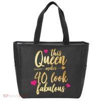 This Queen Makes 40 Look Fabulous  Tote Bag thumb 0