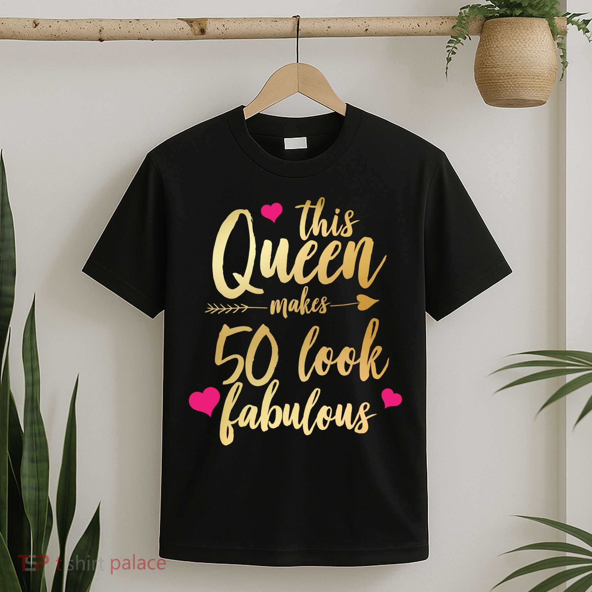 This Queen Makes 50 Look Fabulous  T-Shirt