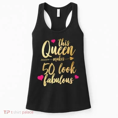 This Queen Makes 50 Look Fabulous Women's Tank Top