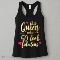 This Queen Makes 50 Look Fabulous  Women's Tank Top thumb 3