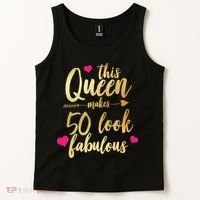 This Queen Makes 50 Look Fabulous  Tank Top thumb 2