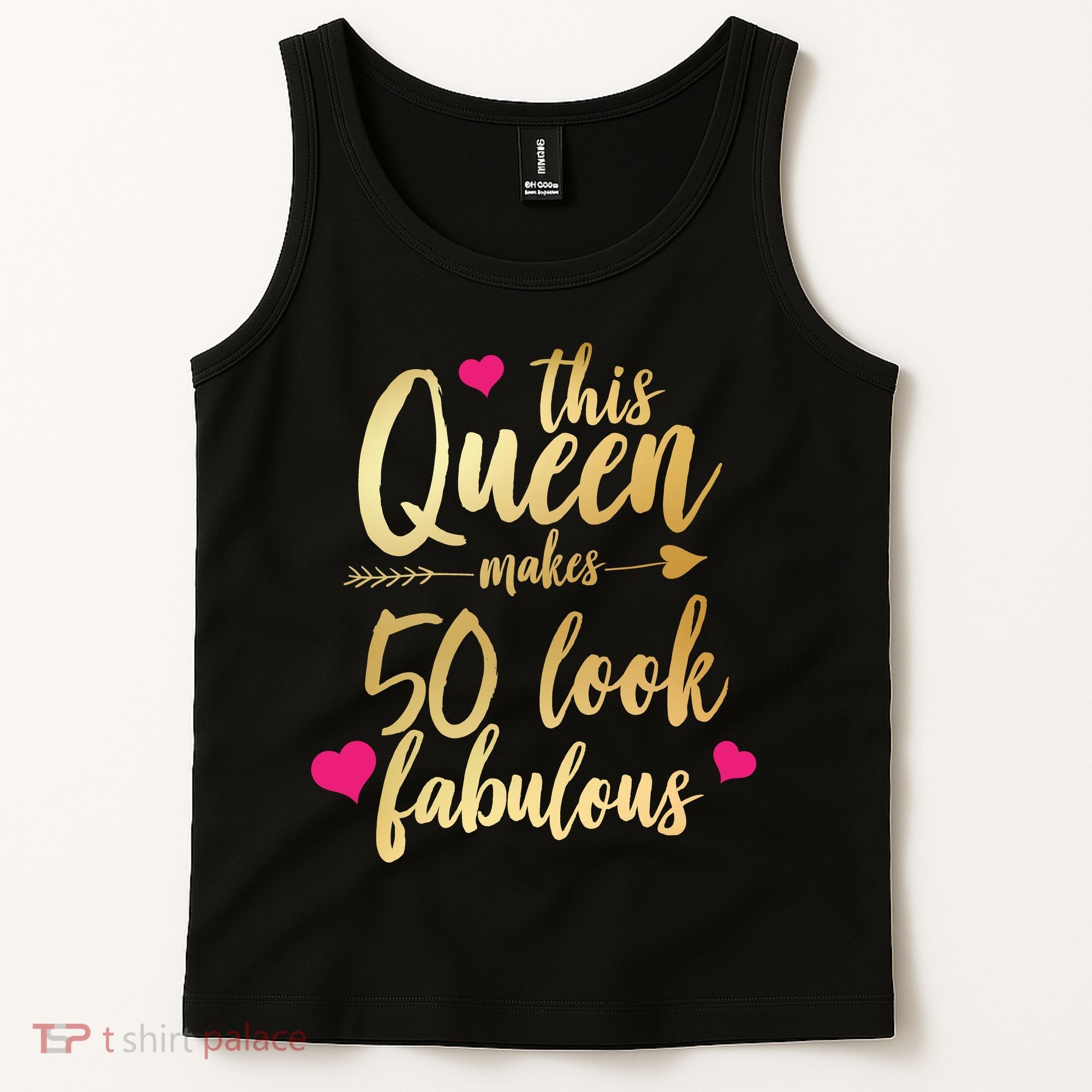 This Queen Makes 50 Look Fabulous  Tank Top