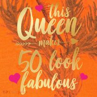 This Queen Makes 50 Look Fabulous  Kati Licensed 12" Camo Cuffed Beanie thumb 2