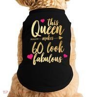 This Queen Makes 60 Look Fabulous  Doggie Tank thumb 0