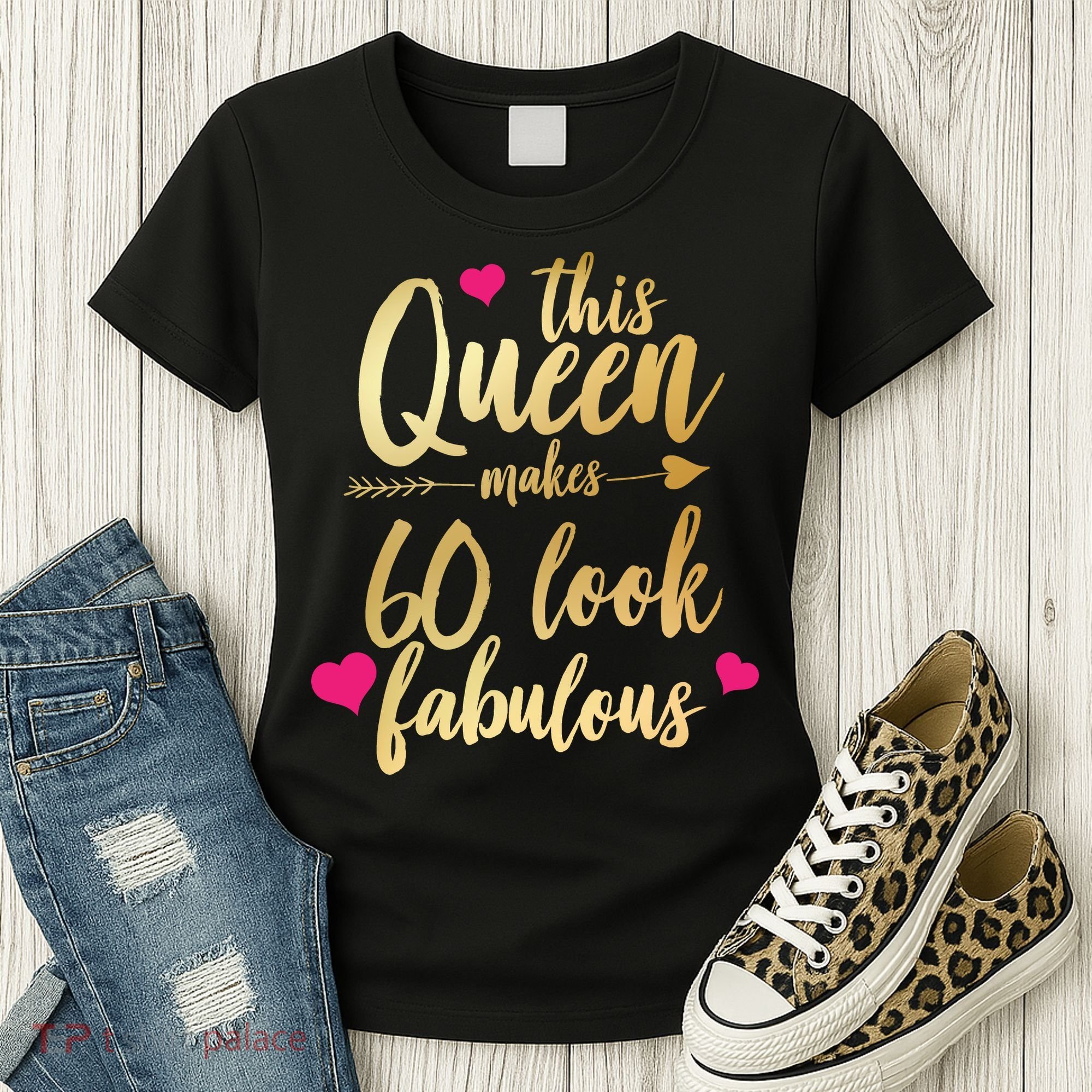 This Queen Makes 60 Look Fabulous  Women's T-Shirt